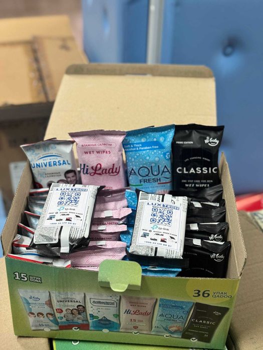 Оптом! Влажные Салфетки! Optom! Nam salfetkalar