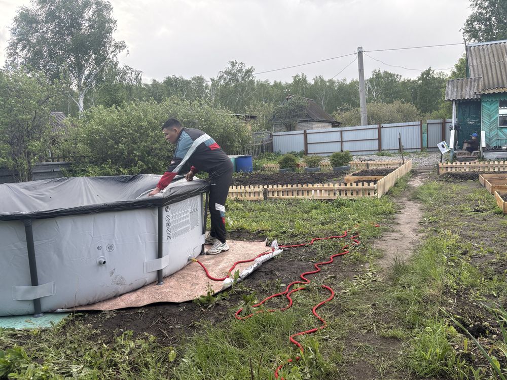 Дача с домиком  дача дом