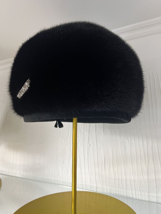 Норковый берет 58-59 размер