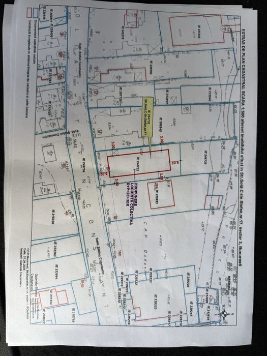 Teren de vanzare cu proiect Salajan