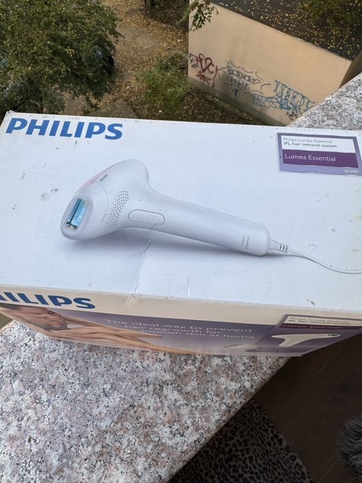 Epilator laser pentru par Philips nou cu eticheta
