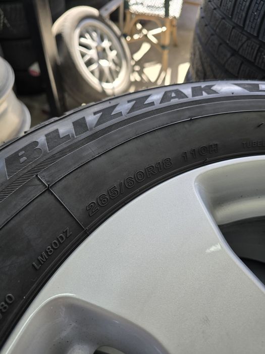4 Броя 265/60/18 Bridgestone 2x6,2mm 2x5,5mm