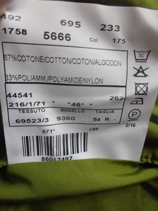 Trench LBM 1911 Luigi Bianchi Mantova marimea 54