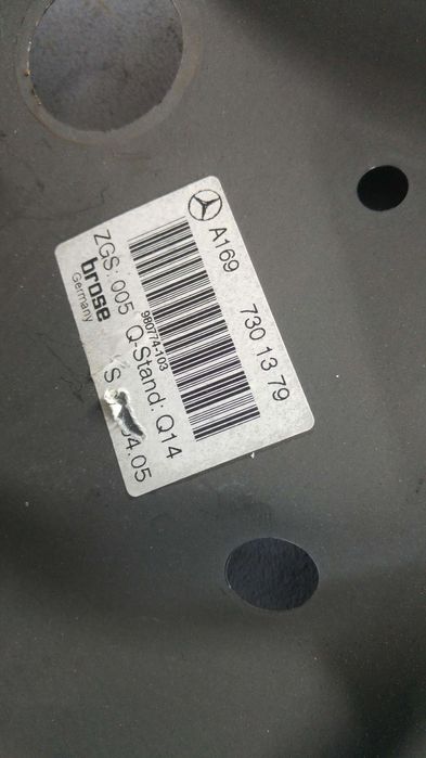 Macara geam electric stanga spate mercedes a class w169 a1697301379