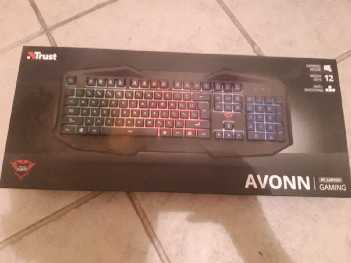Клавиатура trust gxt avonn