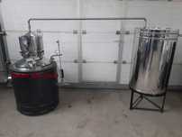 Cazan tuica inox 100 litri modelul Bain Marie