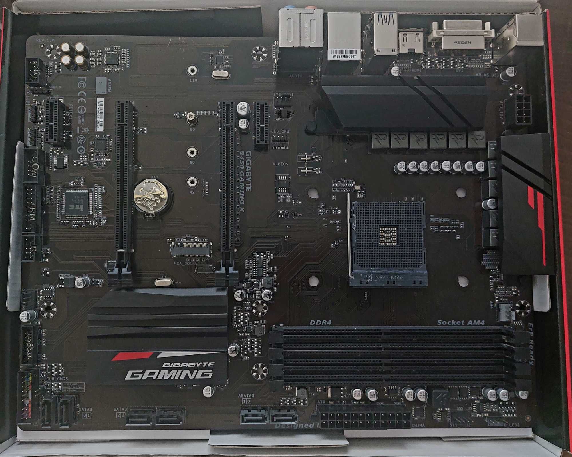Дънна платка Gigabyte B450 Gaming X AM4 DDR4