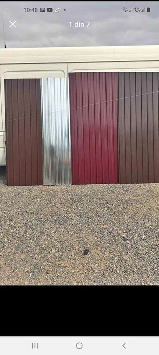 tabla zincata cutata