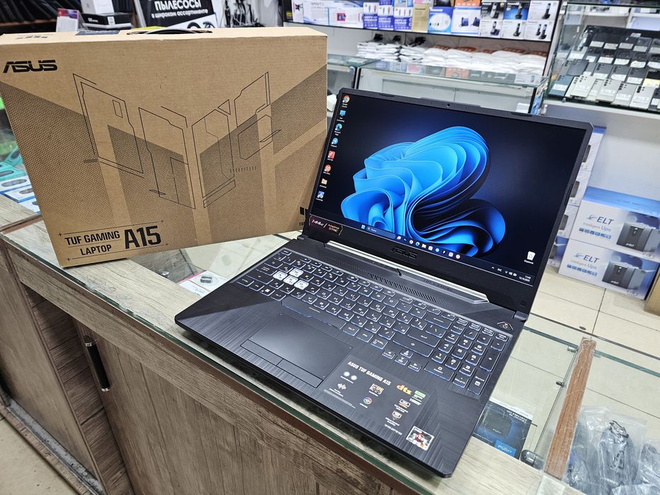 Почти новый Asus TUF FA506N Ryzen 7