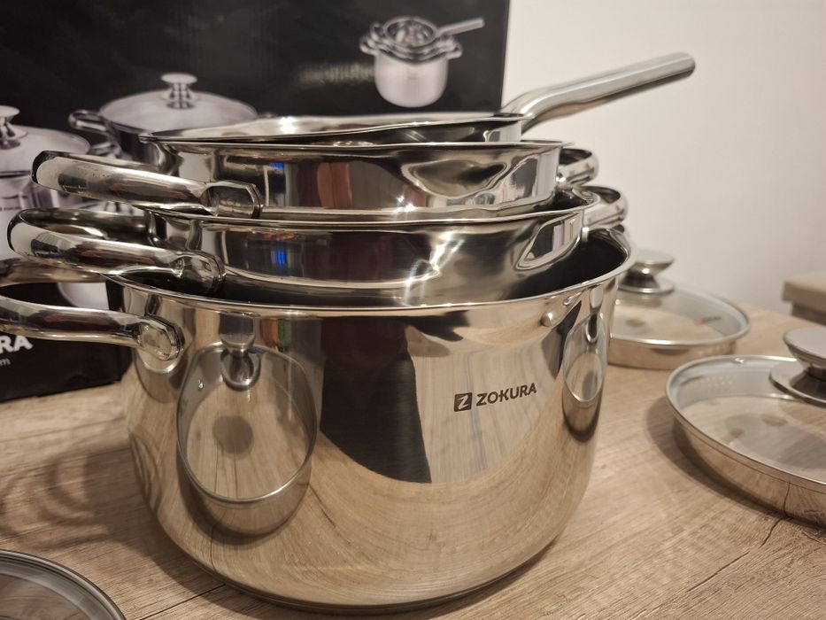 Set oale inox, 8 piese - Zokura