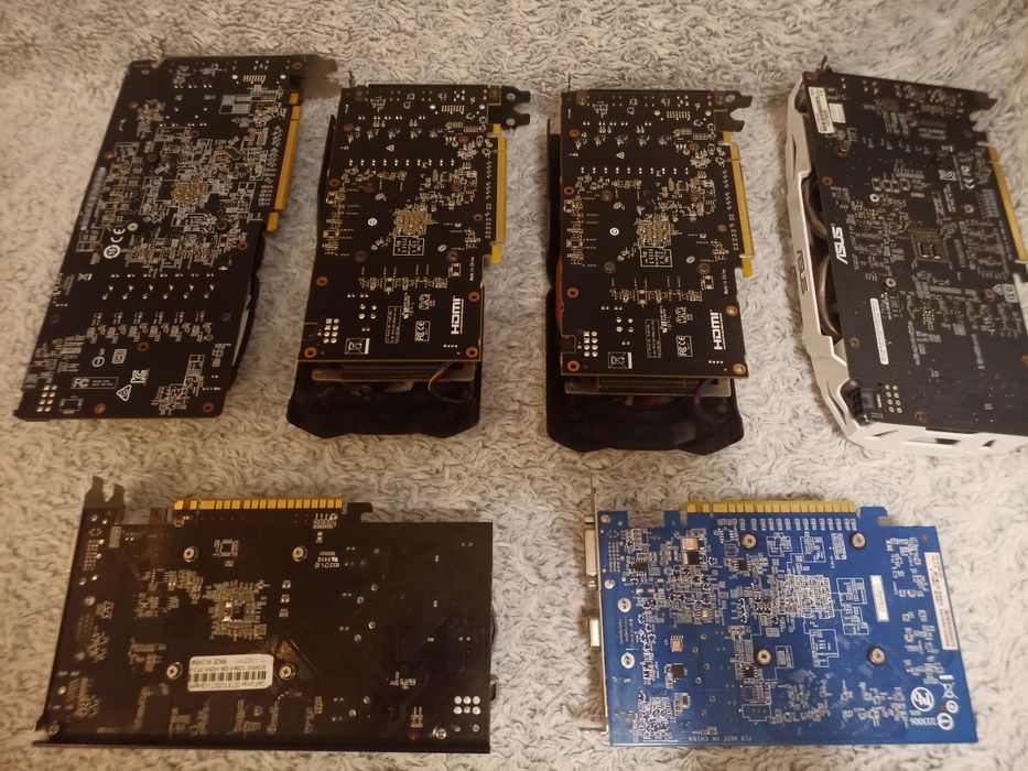 Vand lot placii video defecta gtx 1060-1050, rx580-480, gt730