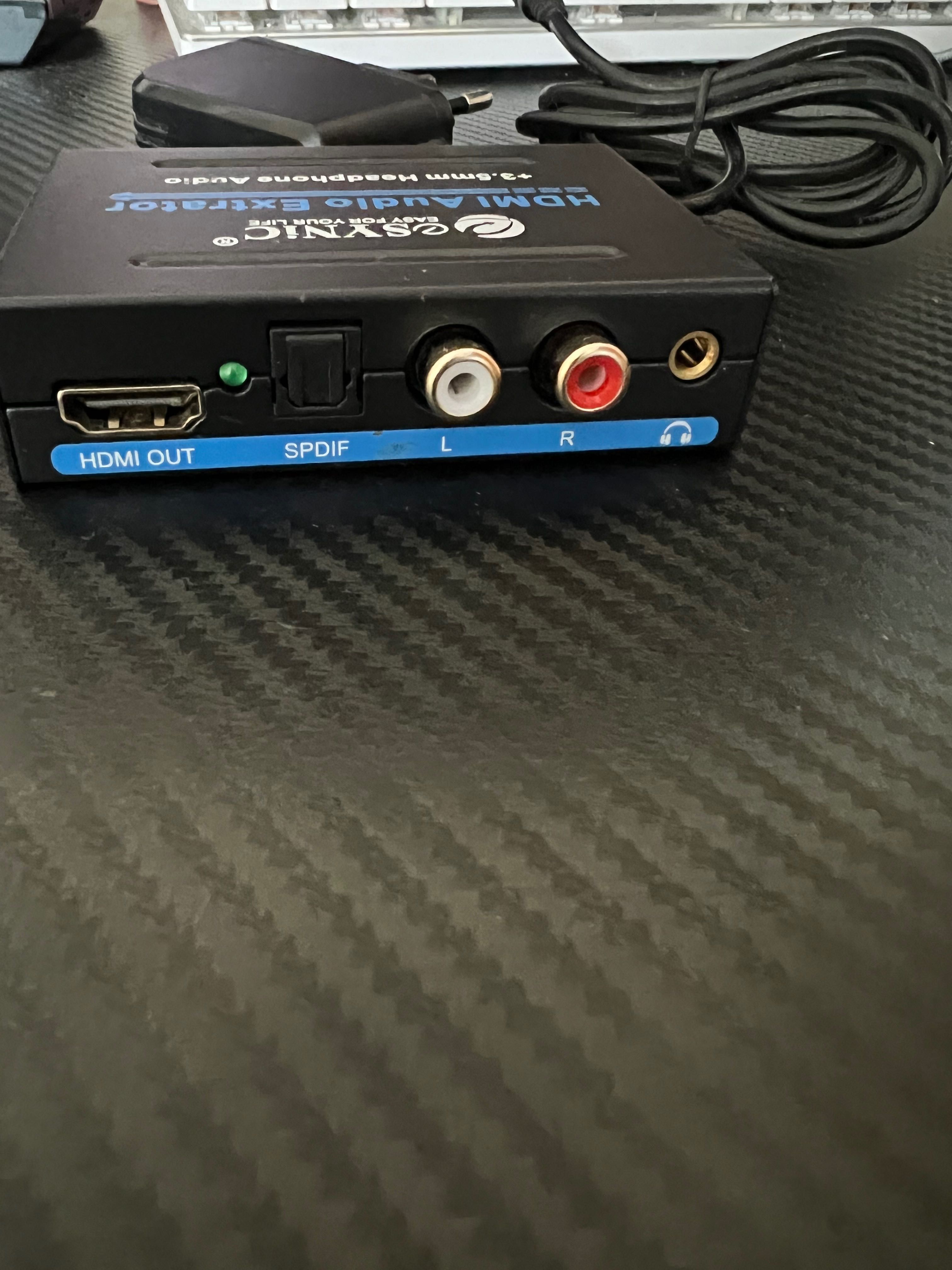 HDMI Audio Extractor 3,5 mm audio