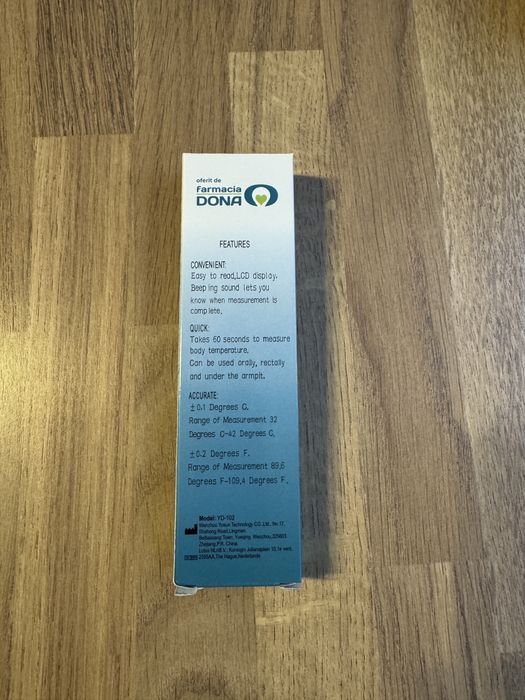 Termometru digital cu baterie inclusa