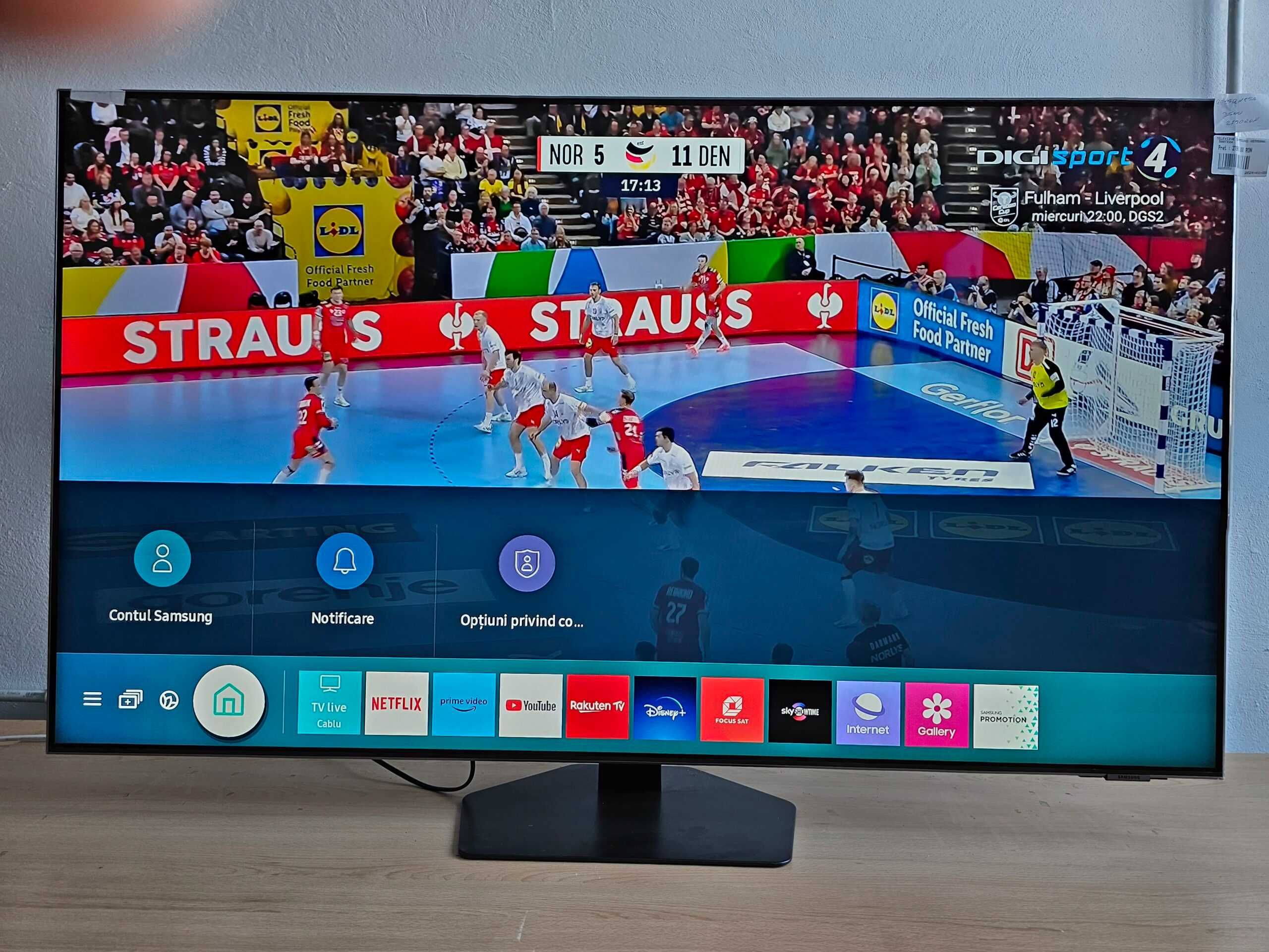 Televizor Neo QLED Samsung 55QN85A, 138 cm, Smart TV 4K Ultra HD
