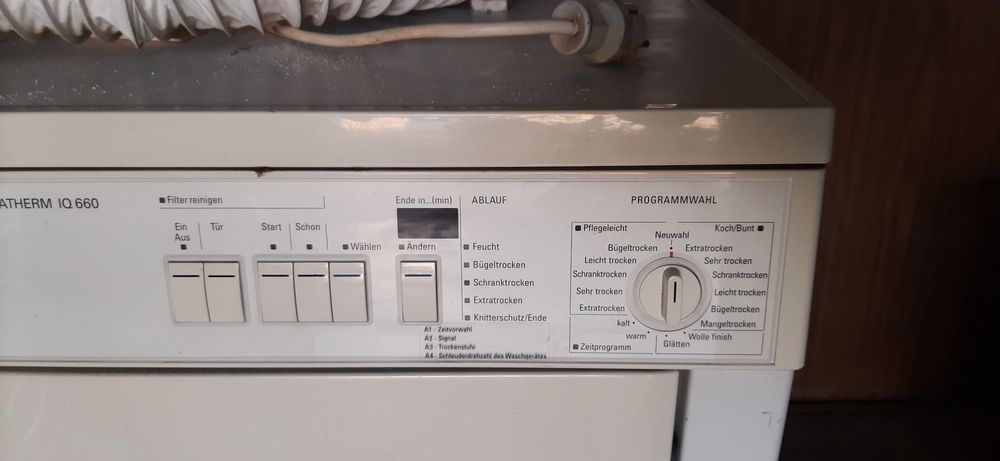 Masina de uscat rufe