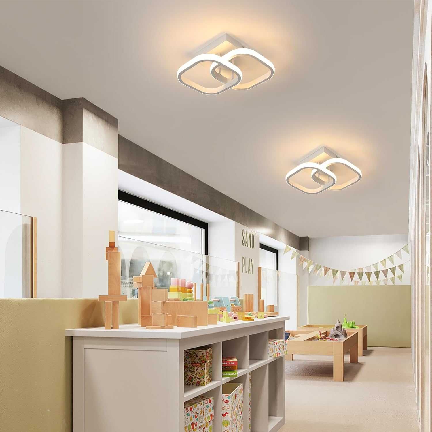 НОВА! LED лампа за таван, 22W, топло бяло, 2475 lm, 29 см