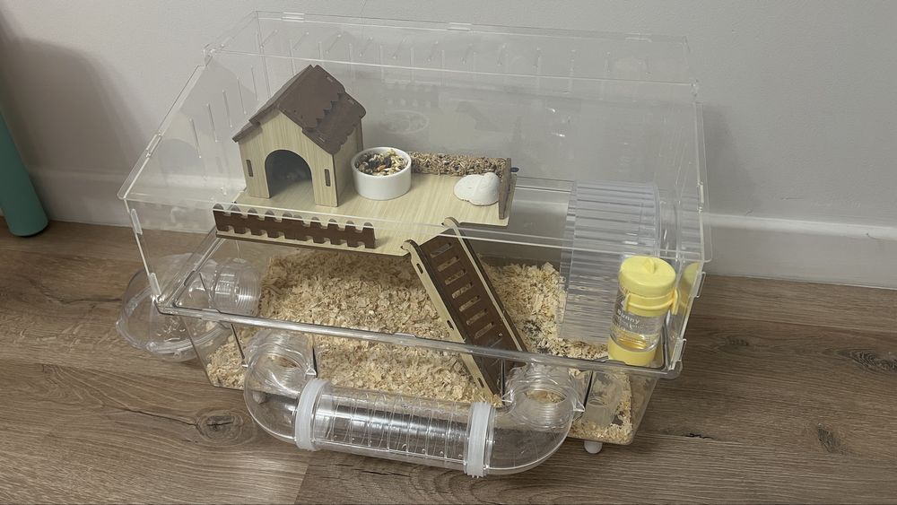 Клетка домик для хомячка