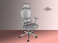 Scaun de birou ergonomic Vitaholm Master White