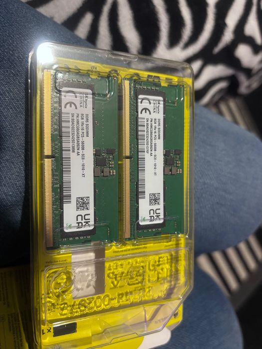 Kit-uri dual-channel 16 GB DDR5 (8 GB x 2 DDR5-4800/5600 SO-DIMM )