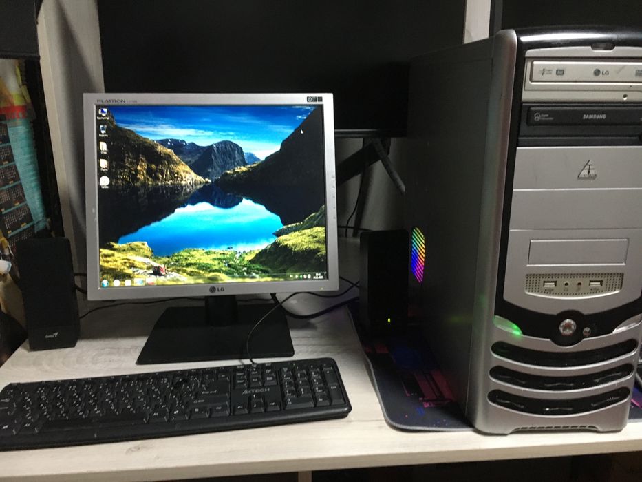 Компьютер celeron e1500, 2gb ddr2, видеокарта 8400gs