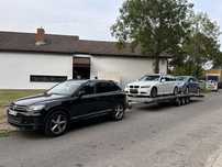 Tractari auto, transport auto platforma 8.5m