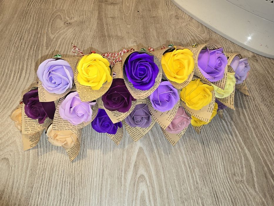 Trandafiri sapun 3lei buc