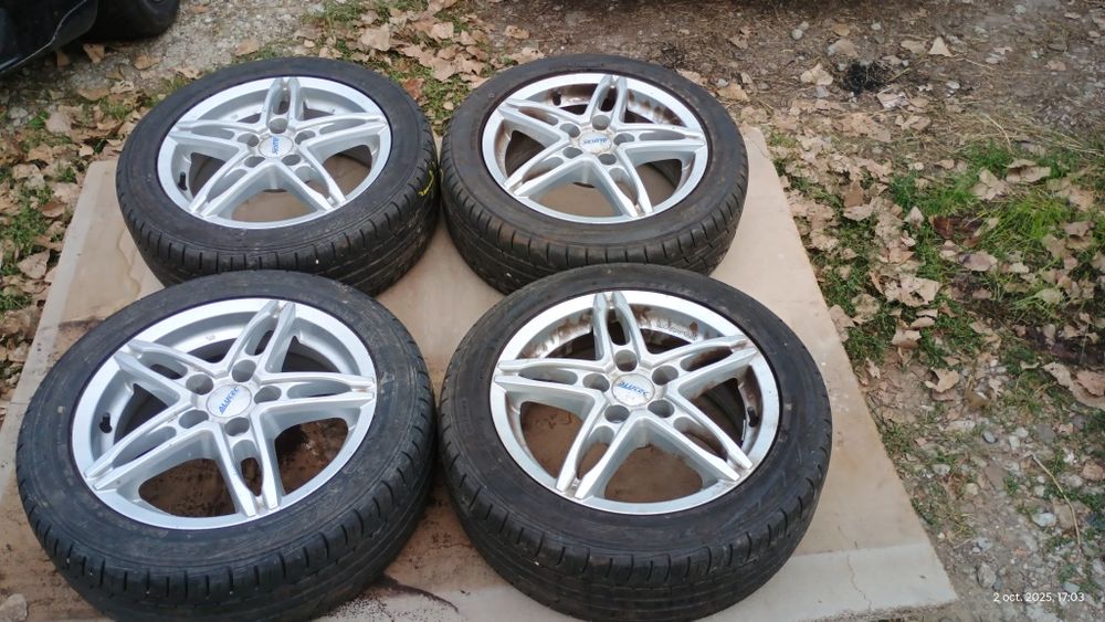 Roti / Jante 5x100R15 Anvelope 195 50 R15 Vara Alutec Germania Polo 6R