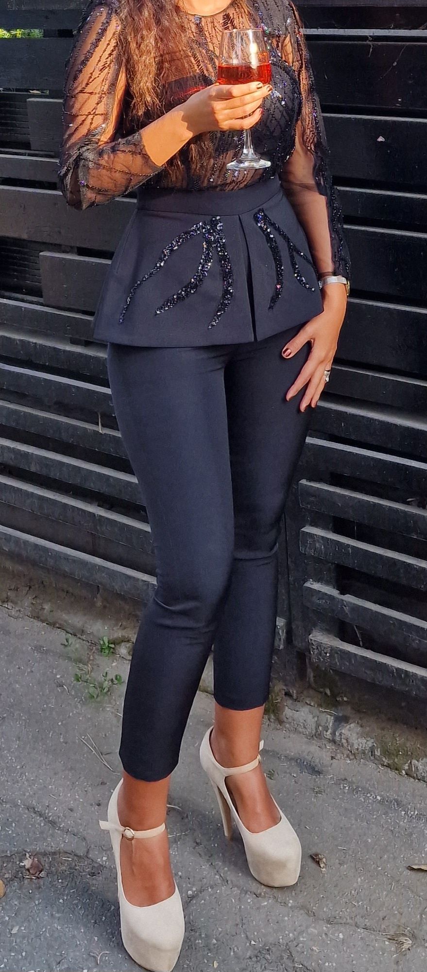Salopetă elegantă