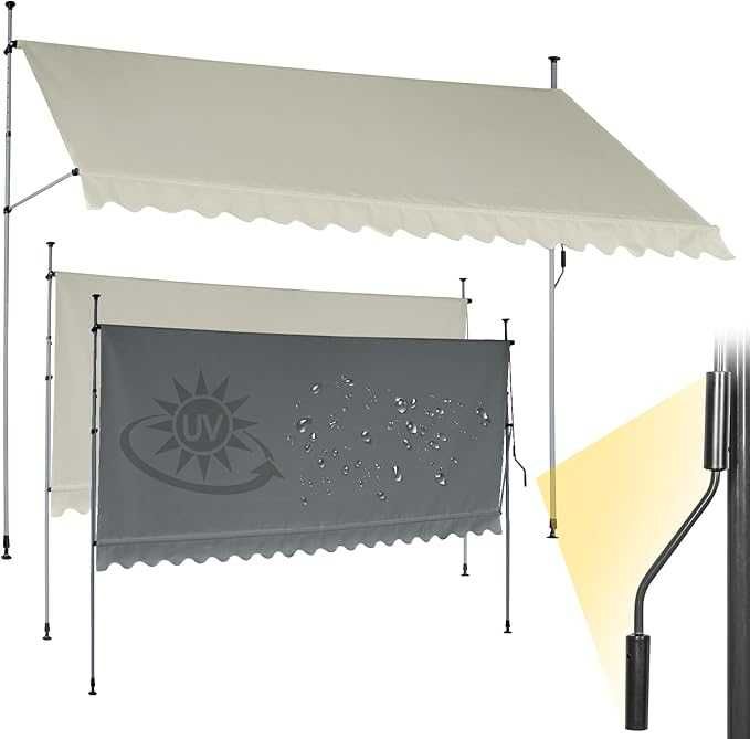 Тента Jago® със скоба - 350x80 см, регулируема по височина
