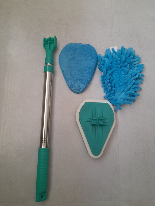 Set 5 buc mop baie cabina de dus cu maner telescopic 3 functii
