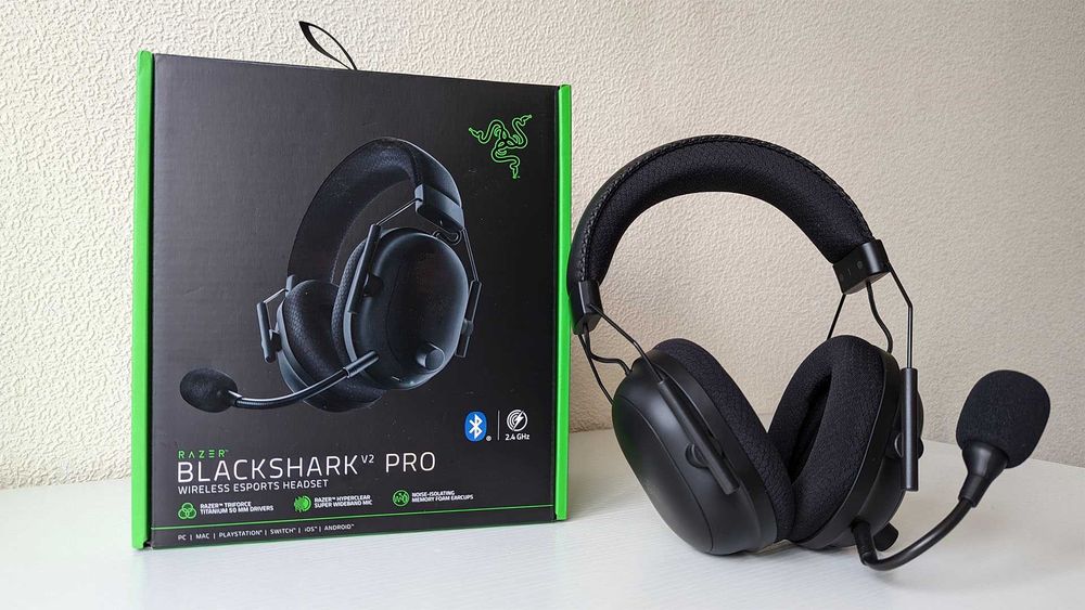 Razer BlackShark V2 PRO – безжични геймърски слушалки