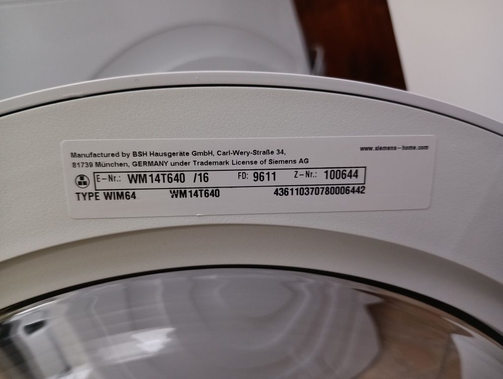 Пералня Siemens Extra Klasse  IQ 500 8кг А+++ 2 години гаранция!