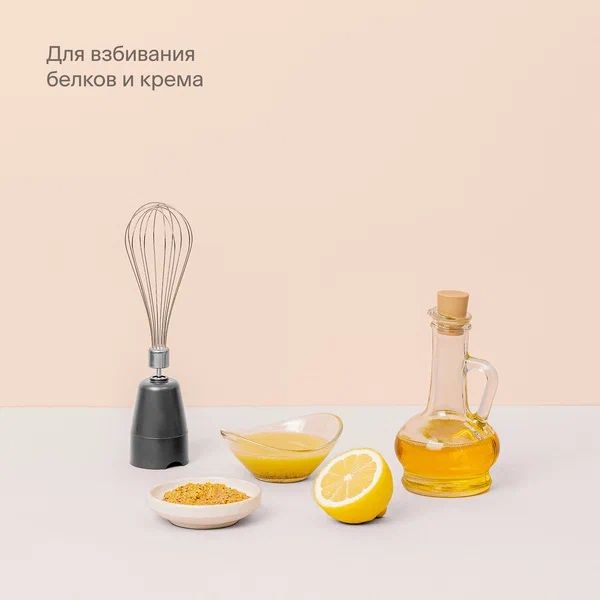 Блендер погружной TUVIO THB04MFP с кухонным комбайном