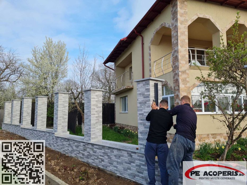 Gard model jaluzea - model jaluzea - model poarta jaluzea -modele gard