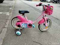 Bicicleta fete Btwin 16 inch pentru 4-6 ani