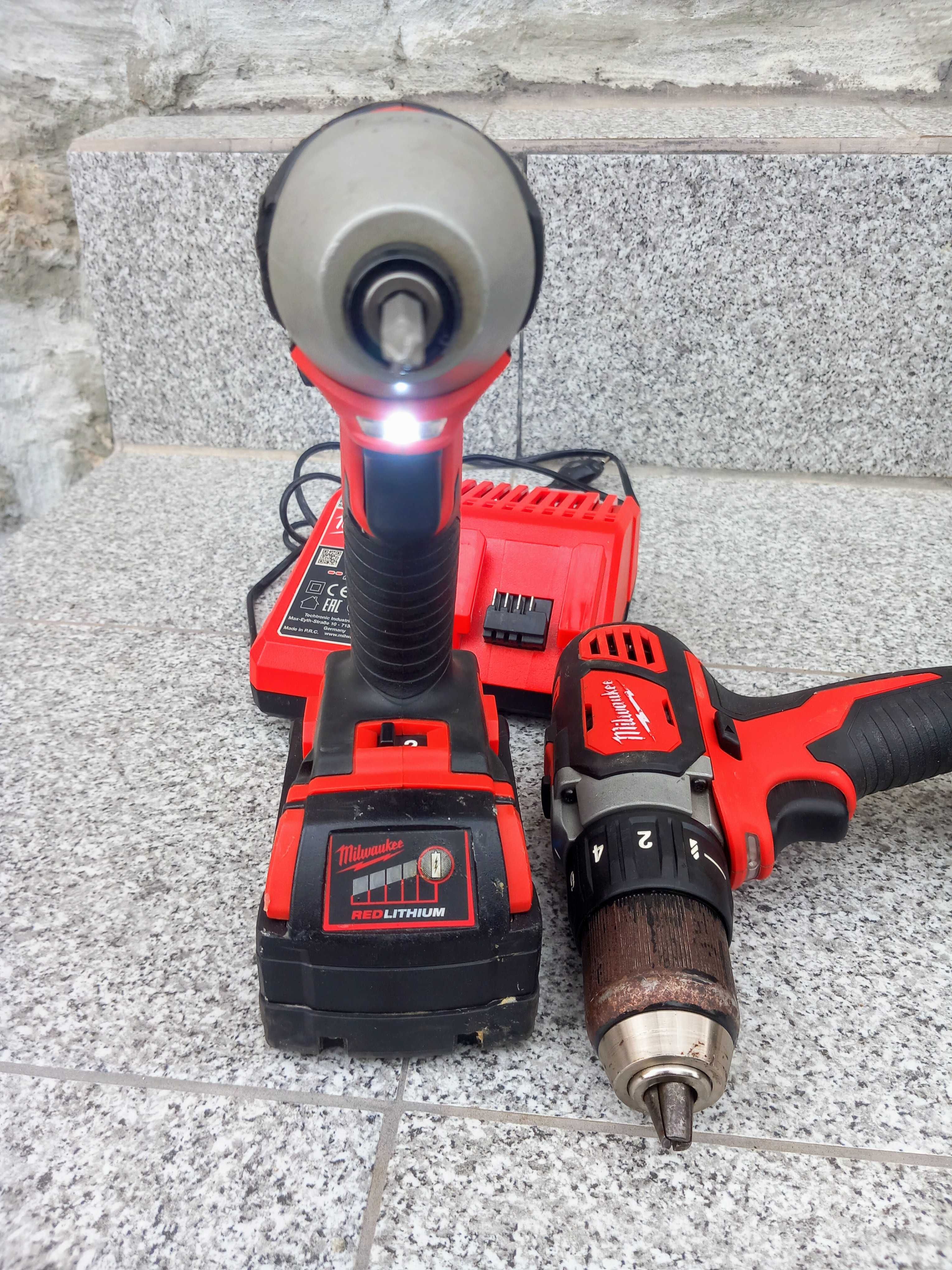 Milwaukee M18 BDD и M18 BID Винтоверт и Импакт