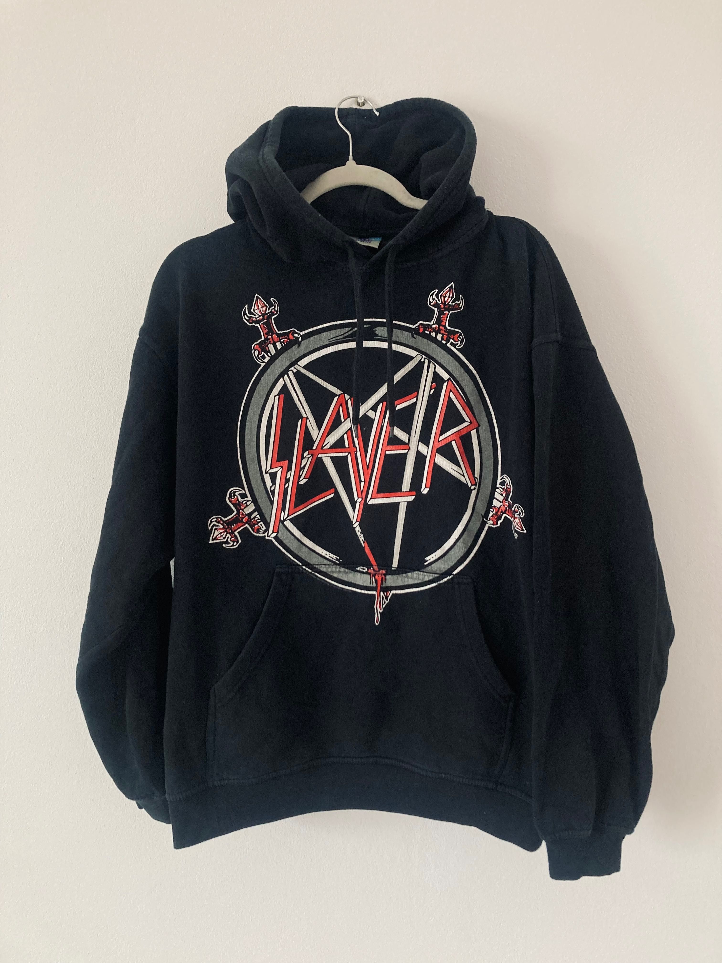 Slayer vintage merch hoodie