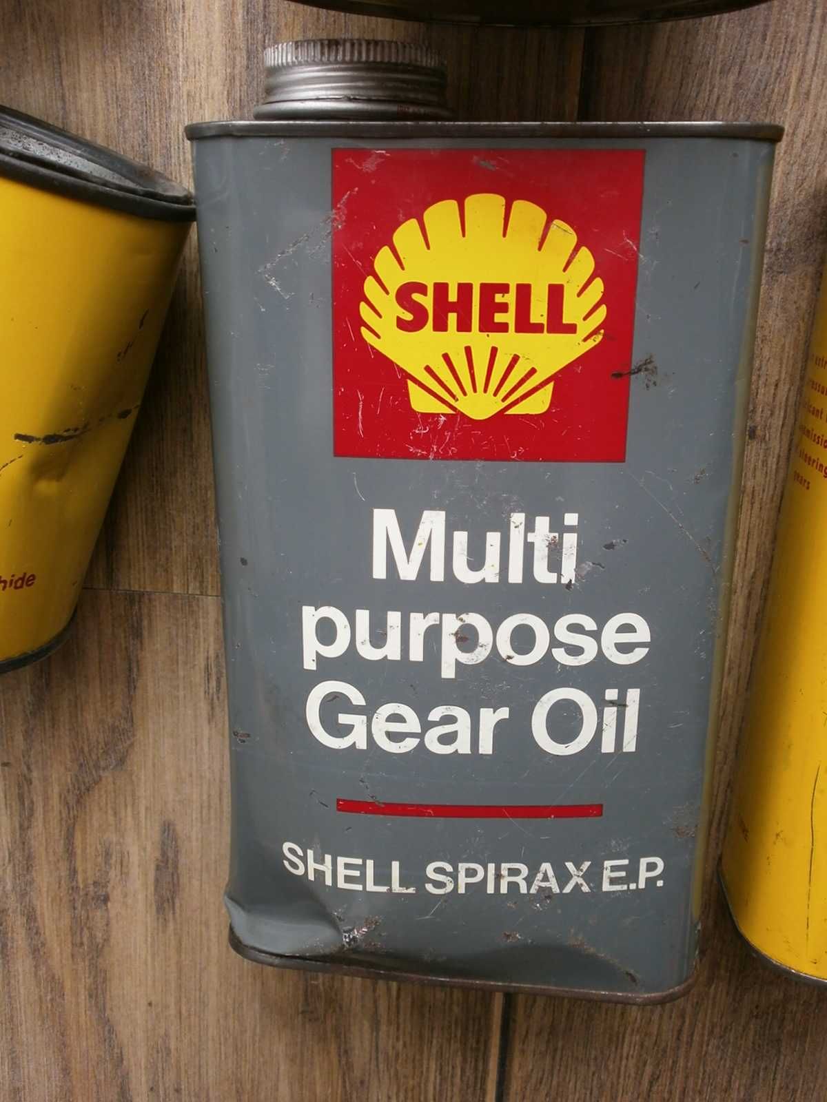 Vintage Ламаринени Кутии от 60те SHELL от САЩ