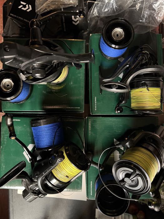 Mulineta Daiwa Emblem 45SCW QD - set x 4 buc.