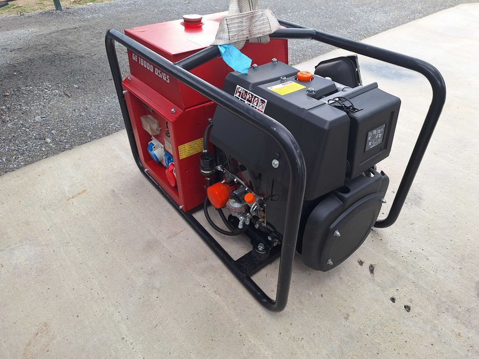 Генератор 10ква дизел 20к.с. НОВ Ruggerini 2-цил.