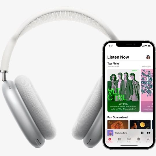 Беспроводные наушники APPLE AirPods Max Silver, (MGYJ3)