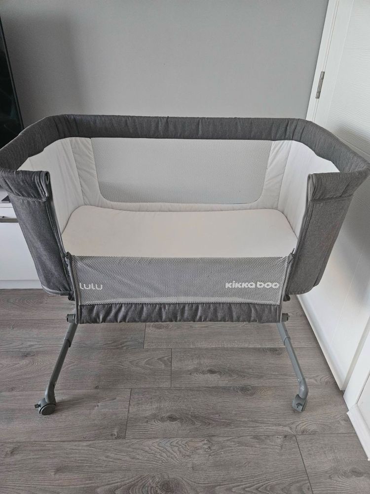 Кошара с подвижна страница Lulu Kikka Boo - Dark Grey