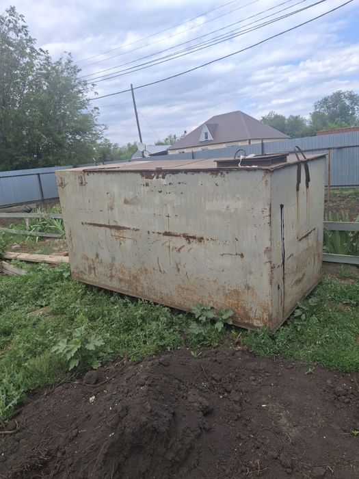 Бочка железная большая