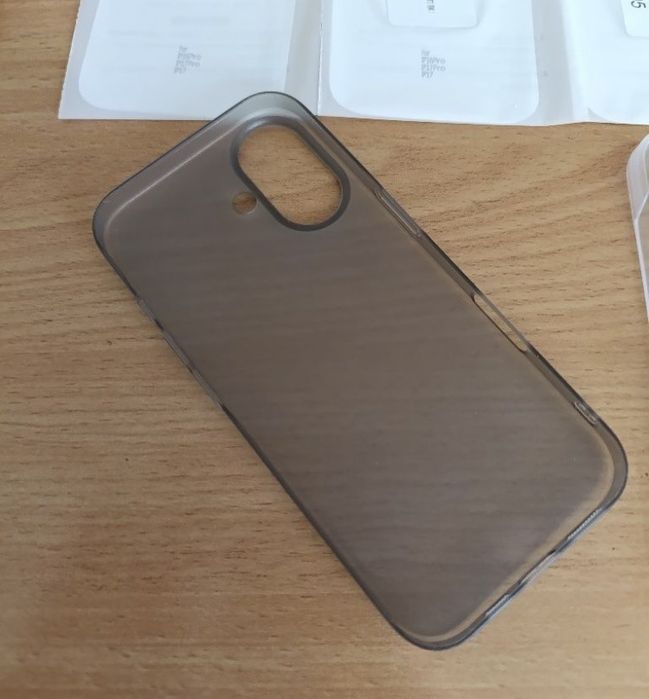 Husa iPhone 17 ultra slim thin 0.3mm silicon folie silicon huse