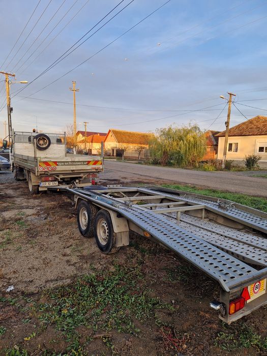 Ofer transport camioneta cu trailer