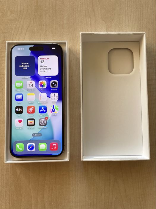 iPhone 16 Pro MAX 1 TB Gold, Baterie 100%, Garantie 2026