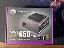 Захранване Coolermaster MWE 650W Bronze