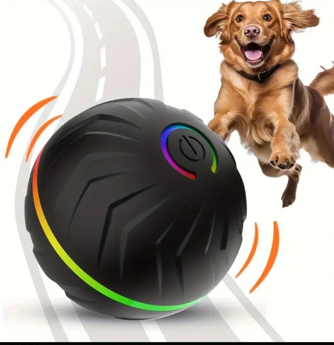 Подскачаща топка за куче