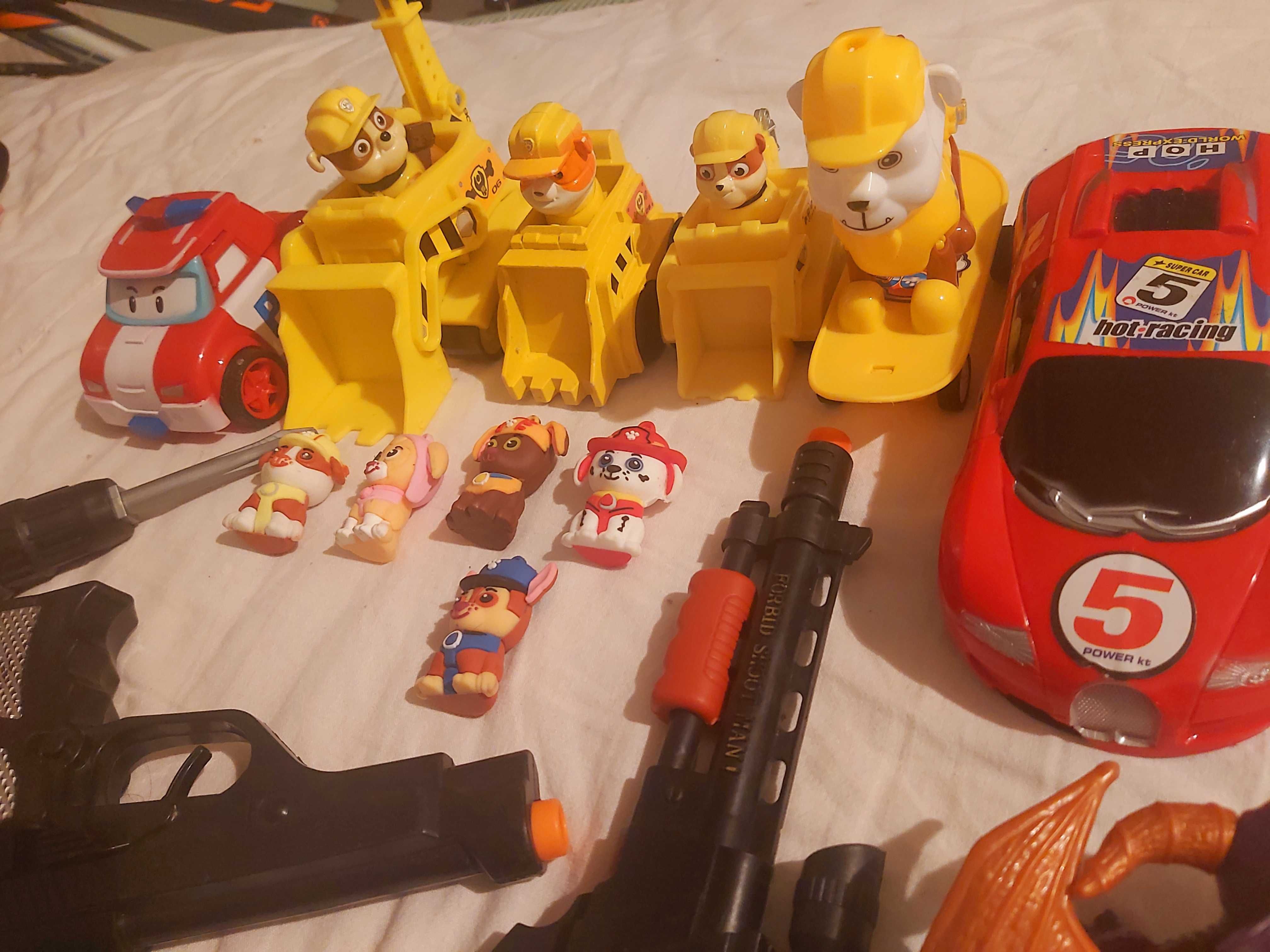 Детски играчки Пейс Патрул, пистолети и кола-робот