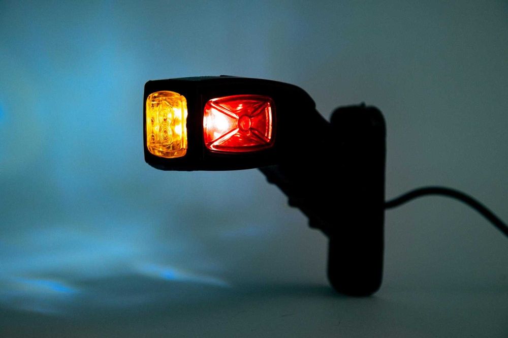 Комплект Рогчета Гумени Странични Маркери Габаритни Светлини 12-24V